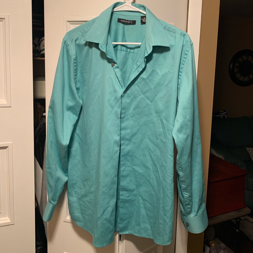 Axist Teal Dress Shirt